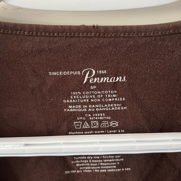 Really pretty vintage brown shirt. - Picture 3 of 3